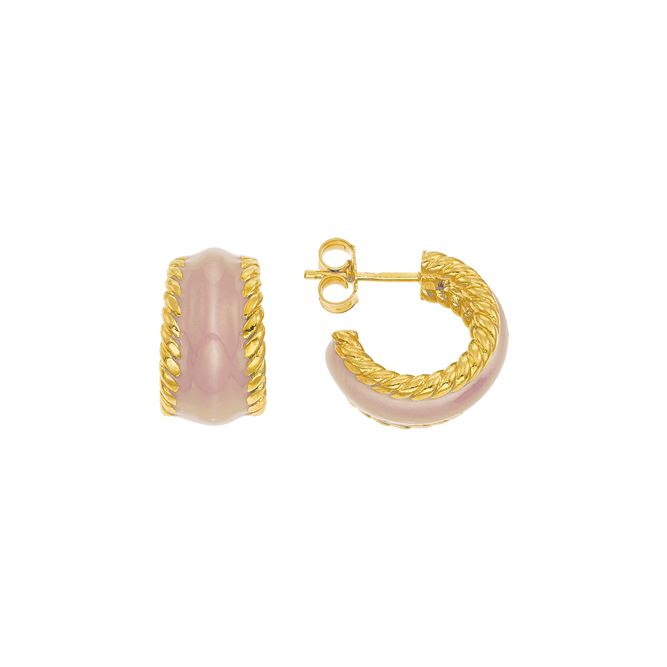 1 cm gold clearance hoop earrings